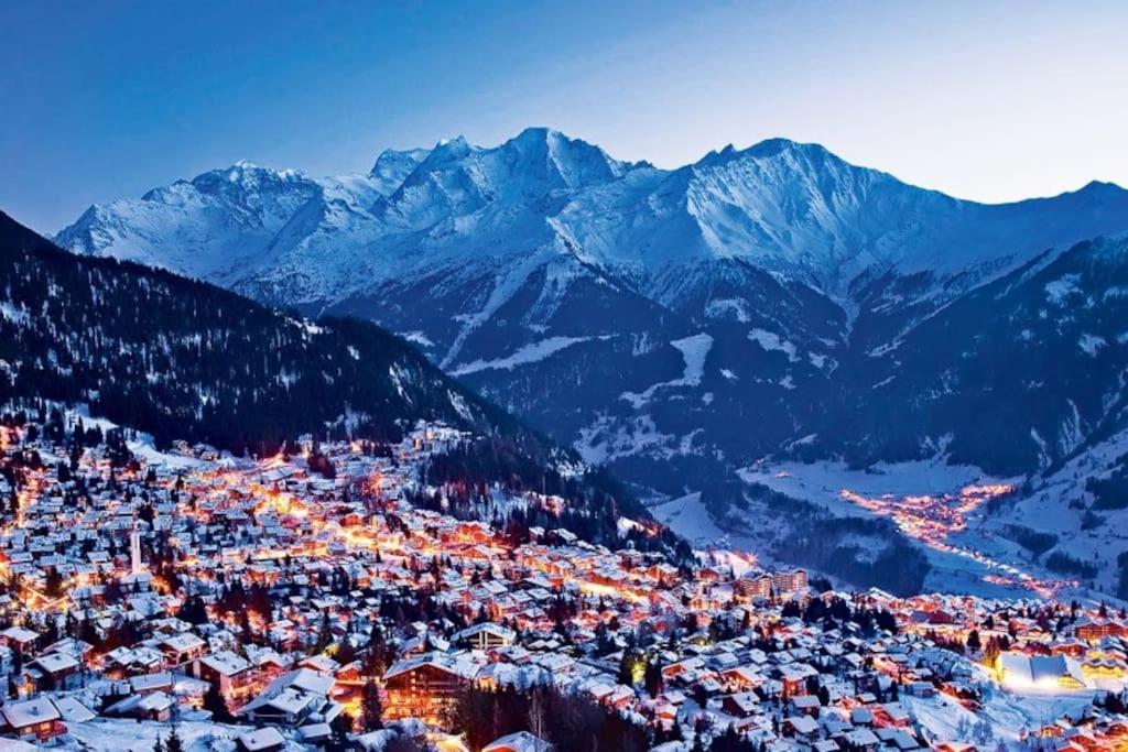 Ski-In, Chalet-Style Appt Central Verbier - 1 Min Walk To Lift Exterior foto
