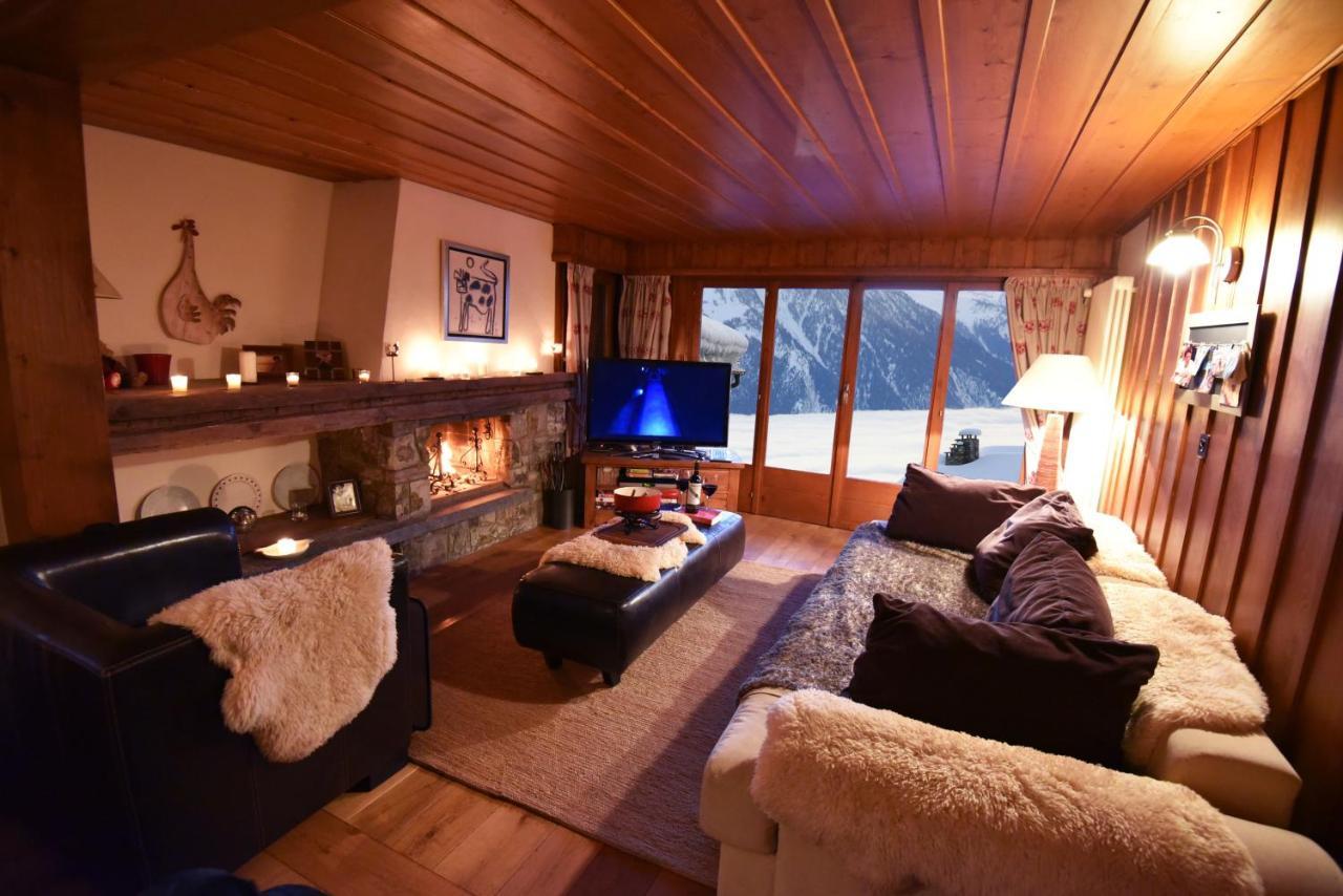 Ski-In, Chalet-Style Appt Central Verbier - 1 Min Walk To Lift Exterior foto